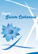 Fleurs bleues pour c&eacute;l&eacute;brer Sainte Catherine